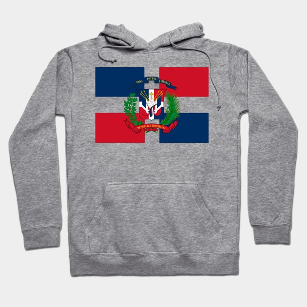 Dominican Republic Flag Hoodie by Historia